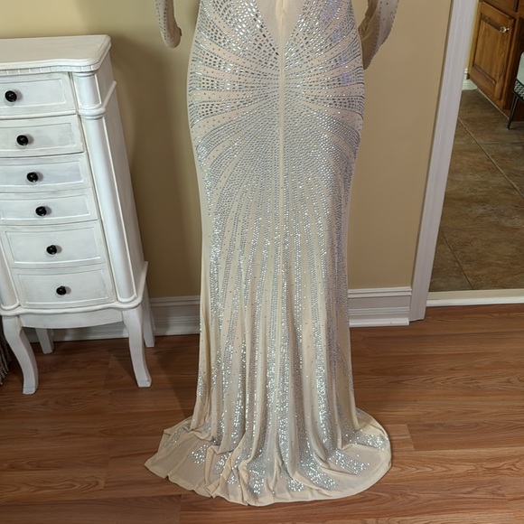 🥀Elegant Sequin Long Sleeve Dress - Picture 8 of 12